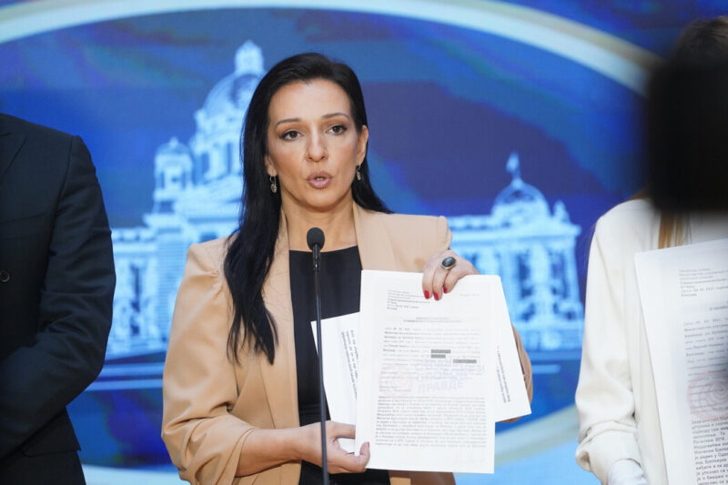 Marinika Tepić podnela krivičnu prijavu protiv Vučevića: “Državnim avionom je vodio porodicu i prijatelje na letovanje”