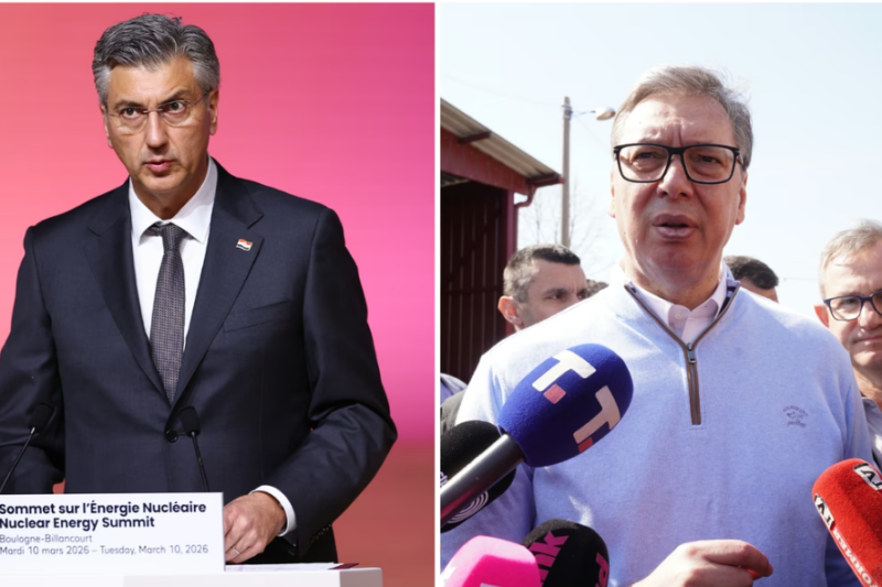 Vučić izjavio da Hrvatska učestvuje u “obojenoj revoluciji” u Srbiji – Plenković odgovorio: “To je smešna teza”